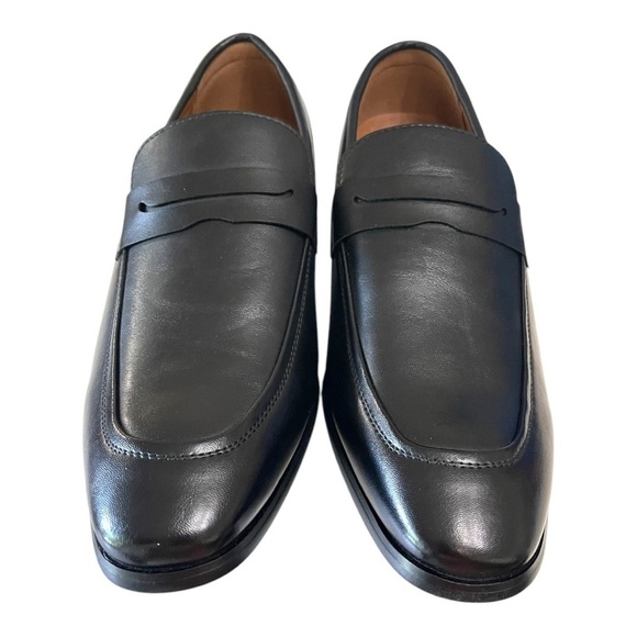 Tommy Hilfiger Simol Black Leather Loafers Men’s Size 9M